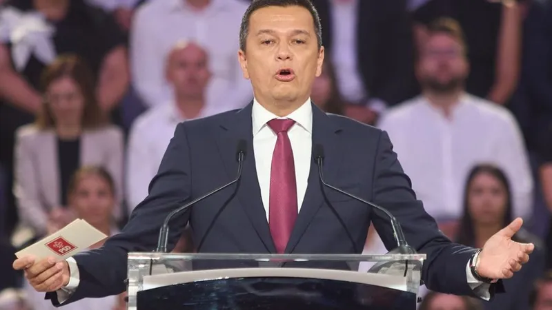 Vicepreşedintele PSD, Sorin Grindeanu, vorbeşte la congresul partidului - Foto: Profimedia Images