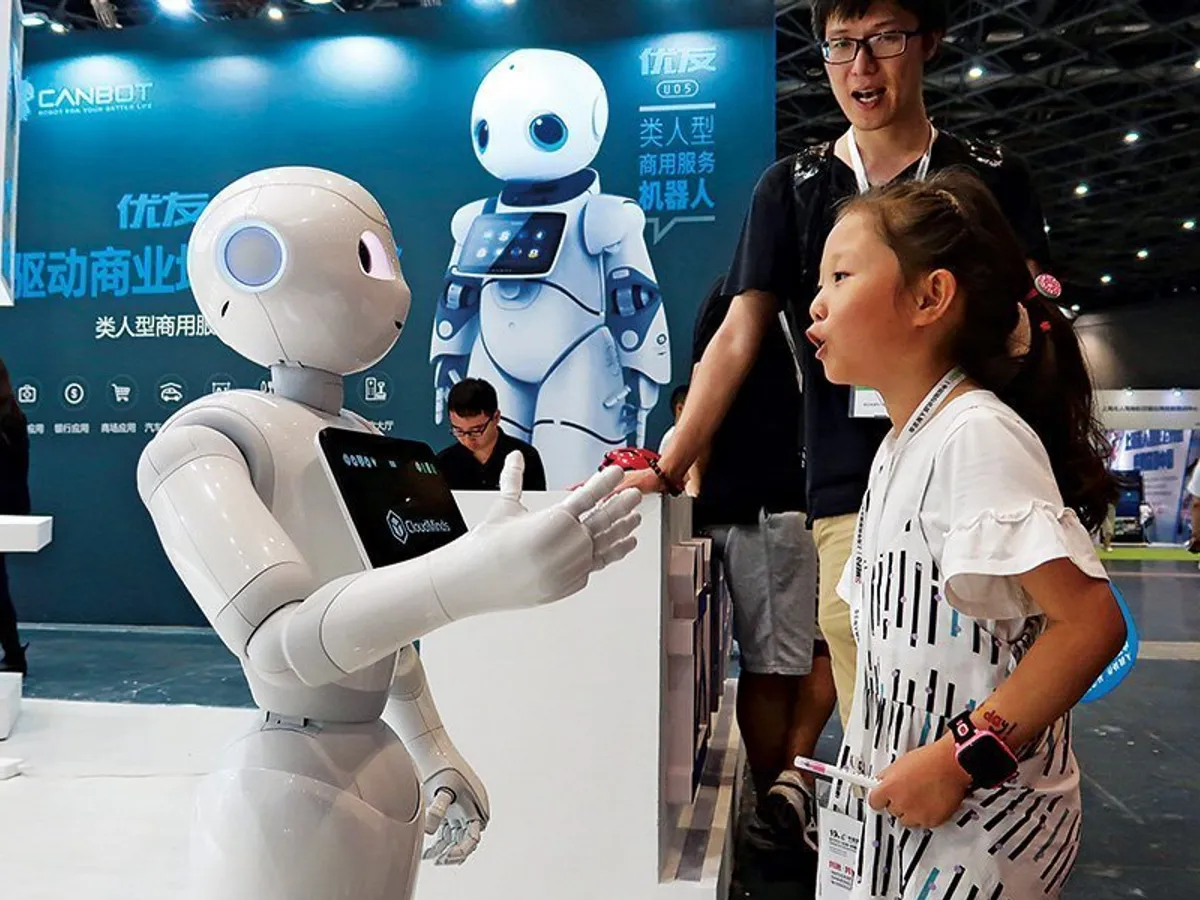 Un robot AI din Shanghai