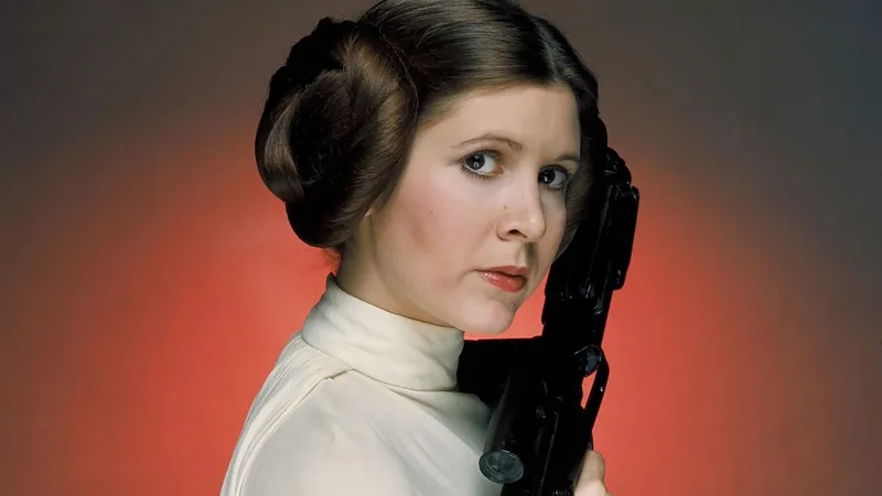 Carrie Fisher, Prinţesa Leia, din "Războiul Stelelor" - Foto: Profimedia Images