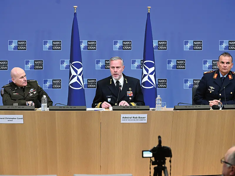 Reuniunea șefilor militari ai apărării din cadrul NATO la Bruxelles, Belgia, 18 ianuarie 2024 - Foto: Profimedia Images