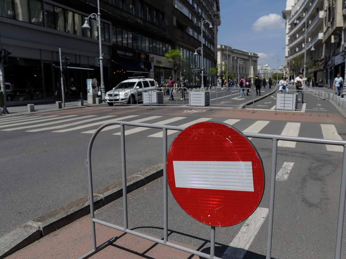 Calea Victoriei restricție circulație - Foto: INQUAM Photos/Octav Ganea (cu rol ilustrativ)