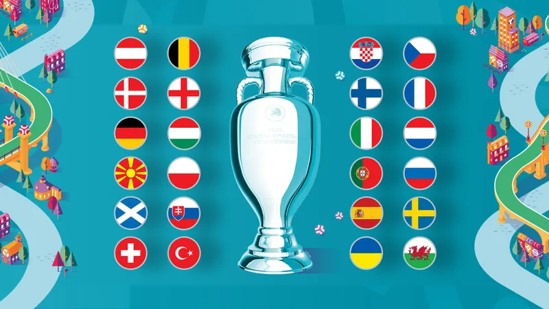 Euro 2020/2021: Componeța loturilor definitive ale celor 24 de echipe de fotbal participante. / Foto: uefa.com