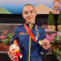 Gimnasta Amalia Puflea - Foto: Eurosport