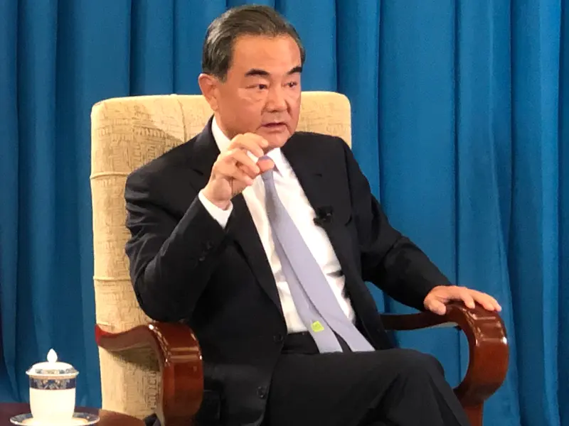 Wang Yi vrea să ia locul SUA ca mediator/Foto: news.cgtn