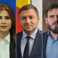 Secretarii generali adjuncți Ioana Bran-Voinea (PSD) , George Dumitrică (PNL) și Istvan Gaspar (UDMR) conduc comisia care va da afară 240 de angajați de la Camera Deputaților Foto: cdep.ro