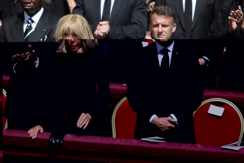 Soții Macron