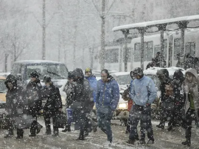 Zăpadă Foto: Inquam Photos / Octav Ganea