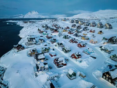 Nuuk, capitala Groenlandei, un orăşel cât Jimbolia, care se opune SUA - Foto: Profimedia Images