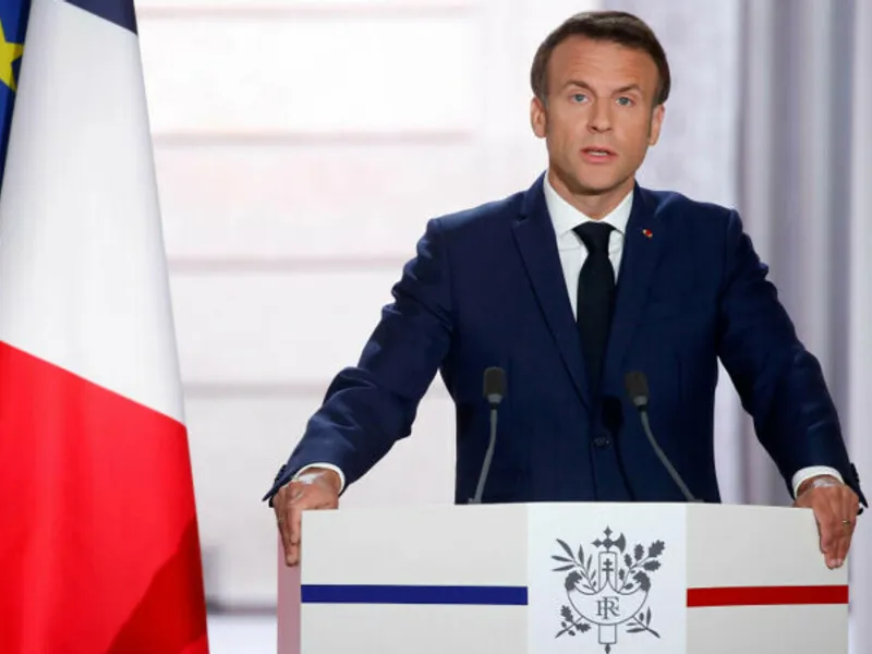 Preşedintele francez Emmanuel Macron / Foto: stirileprotv.ro