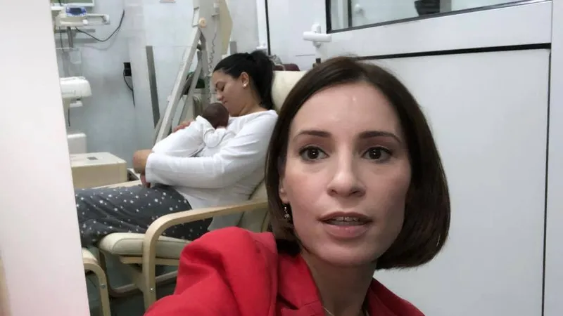 Diana Gămulescu, președintele Asociației Prematurilor. Foto Facebook