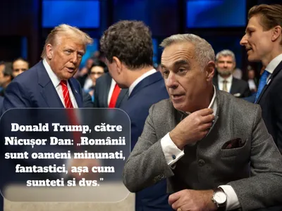Donald Trump, Nicușor Dan și Călin Georgescu - Foto: whitehouse.gov