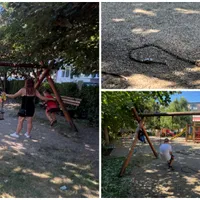 Fetiţă din Bacău, rănită după ce leagănul s-a rupt cu ea şi un şurub de metal i-a căzut în cap - Foto: Observator / imagine cu caracter ilustrativ