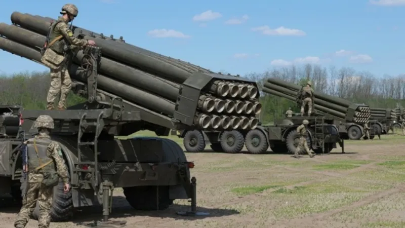 Sistemul Uragan MLRS este foarte eficient în lupta cu rușii/ FOTO: Ukrinform