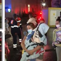 Incendiu, în toiul nopții, la Spitalul de Copii din Timişoara. / Foto: opiniatimisoarei.ro