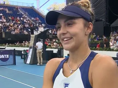 Jaqueline Cristian a transmis un mesaj în limba română chiar pe teren, după victoria uriașă reușită în Australia!