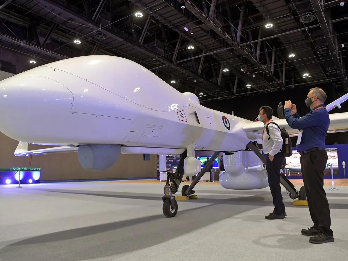 Drona MQ-9B Sea Guardian de la General Atomics - Foto: Profimedia Images