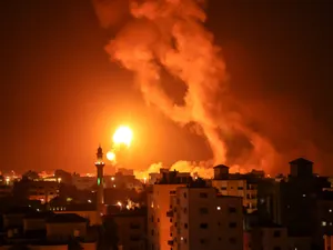 Armata israeliană a lovit aerian Fâşia Gaza după tiruri de rachete dinspre acest teritoriu / Profimedia