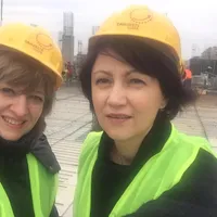 Oana Gheorghiu și Carmen Uscatu construiesc din donații un spital. Foto Facebook