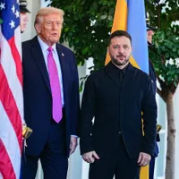 Donald Trump și Volodimir Zelenski - Foto: Profimedia Images