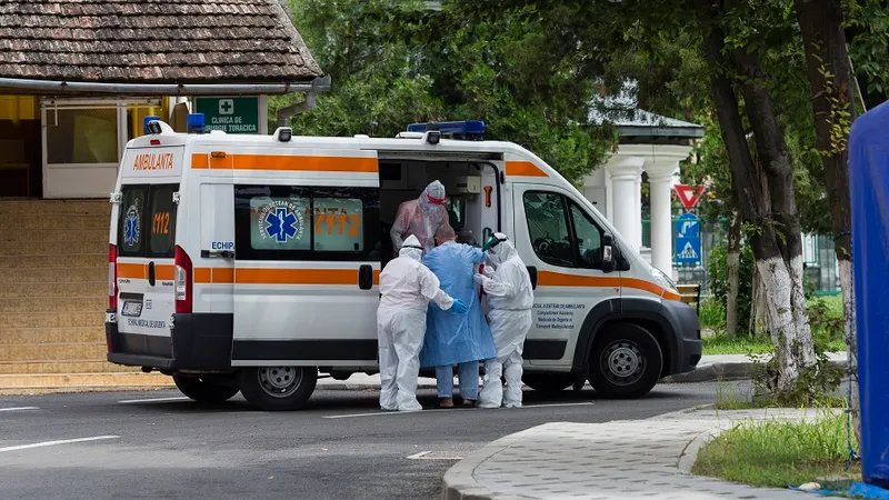 Secțiile de Terapie Intensivă, din ce în ce mai aglomerate Foto: INQUAM Photos/ Cornel Putan