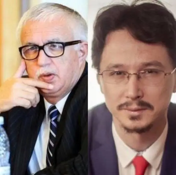 Augustin Zegrean, fostul președinte al CCR, și judecătorul Cristi Danileț