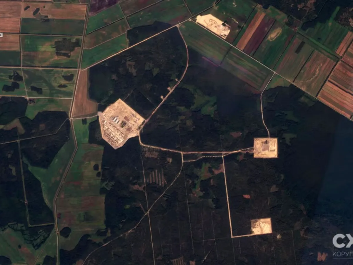 Baza din Belarus care va primi sistemul Oreșnik - Foto: Profimedia Images