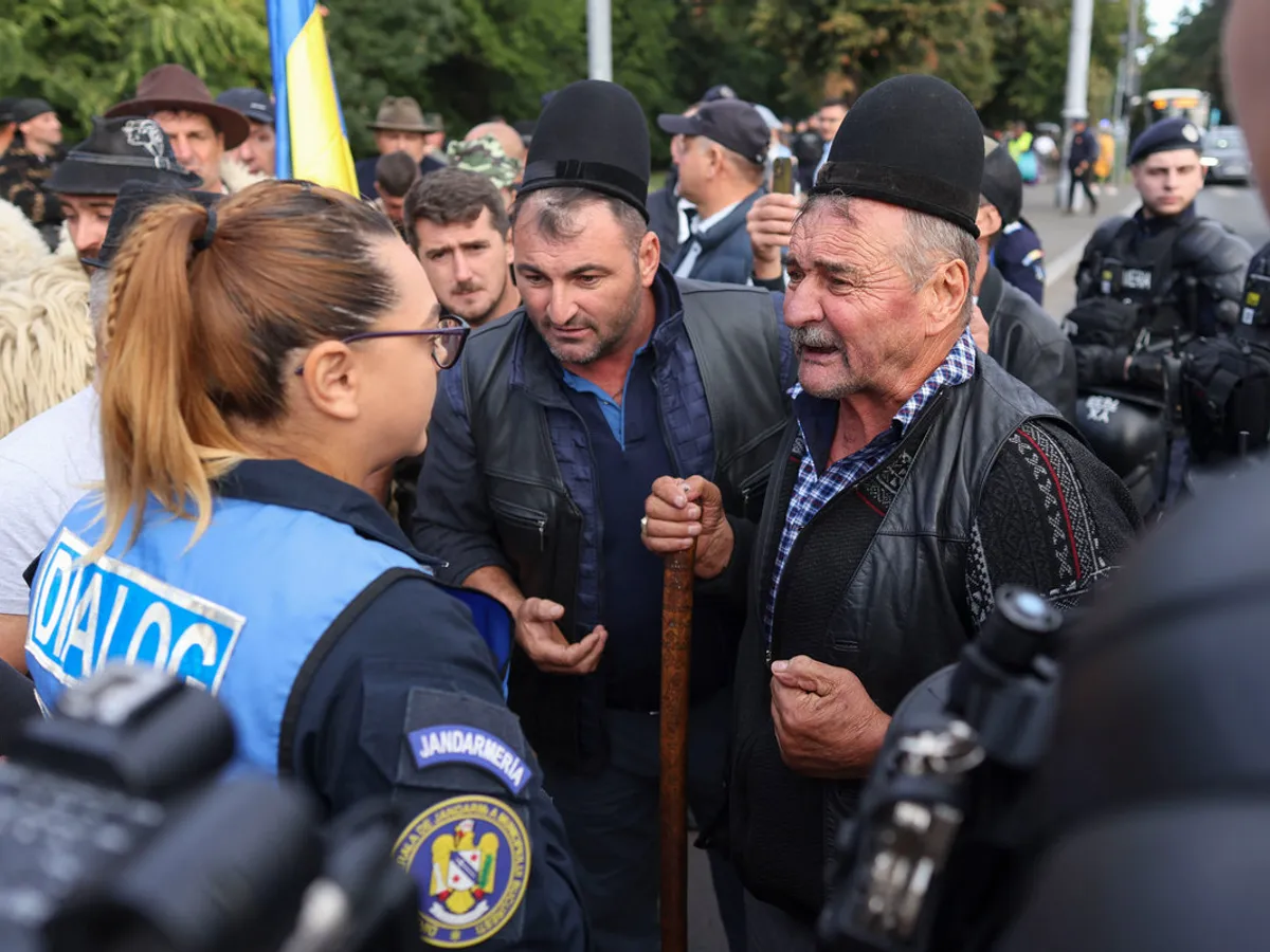 Protest al ciobanilor, în Piața Victoriei. Ce cer oierii Guvernului?