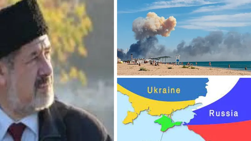 Liderul tătarilor din Crimeea: „Războiul împotriva Ucrainei se va termina cu eliberarea Crimeei”/FOTO: Profimedia/Colaj Newsweek