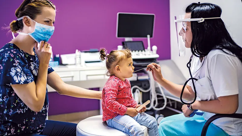 O vizită la pediatru