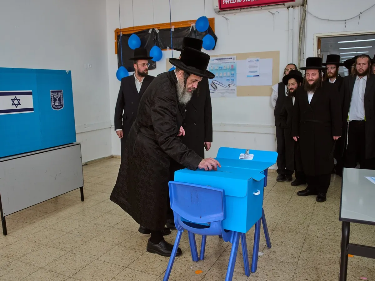 Alegeri parlamentare în Israel - Foto: Profimedia images