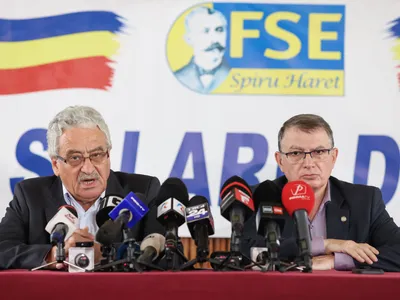 Simion Hăncescu și Marius Nistor - Foto: INQUAM PHOTOS / Sabin Cîrstoveanu