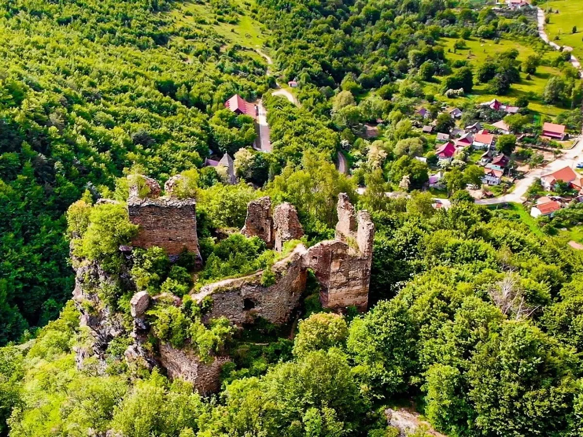 Castelul din Carpați din romanul lui Jules Verne se află în Hunedoara. Cetatea Colț, ridicată acum 700 de ani
