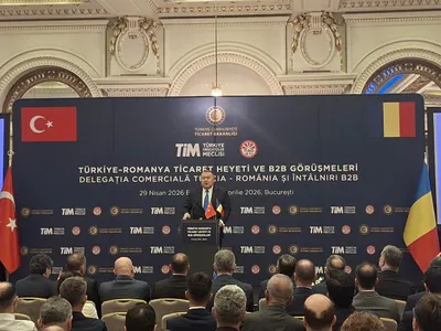 Președintele Camerei de Comerț și Industrie a României, Mihai Daraban, a participat la ceremonia de deschidere a evenimentului „Delegația Comercială și Întâlnirile de Afaceri Turcia–România” Foto: CCIR
