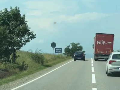 Un accident mortal a fost evitat în ultima secundă - Foto: Reedit