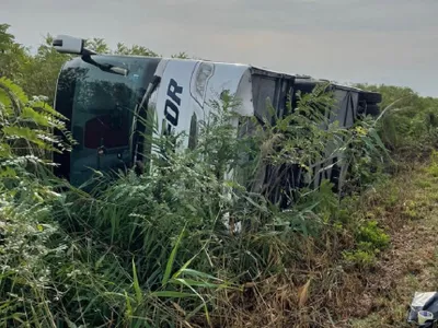 Accident autocar - FOTO: news.ro