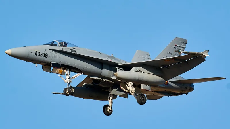 Spania a desfășurat opt ​​avioane F-18 în România pentru sprijin aerian  - Foto: Profimedia Images (imagine cu caracter ilustrativ)