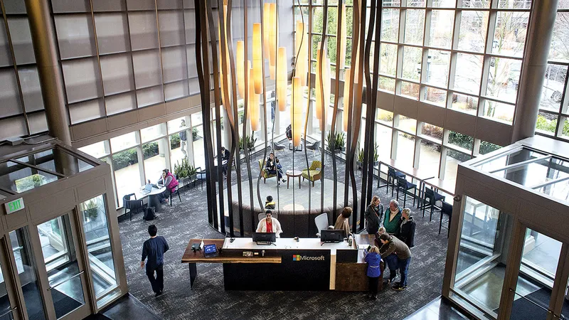 Sediul Microsoft din Redmond, Washington