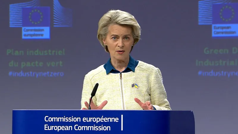 Ursula von der Leyen a ajuns la Kiev: „Suntem aici pentru a arăta că UE este alături de Ucraina” - FOTO: Profimedia