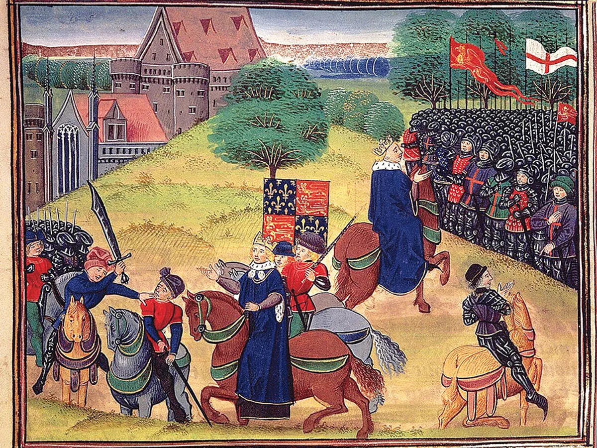 Anglia, Secolul al XIV-lea