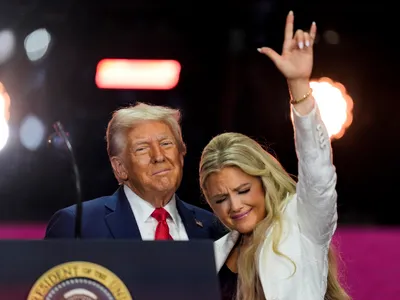 Donald Trump și Erika Kirk - Foto: Profimedia images