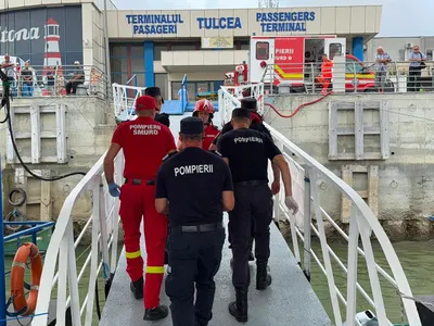 Răniții au fost aduși la Sulina - Foto: IGSU (rol ilustrativ)