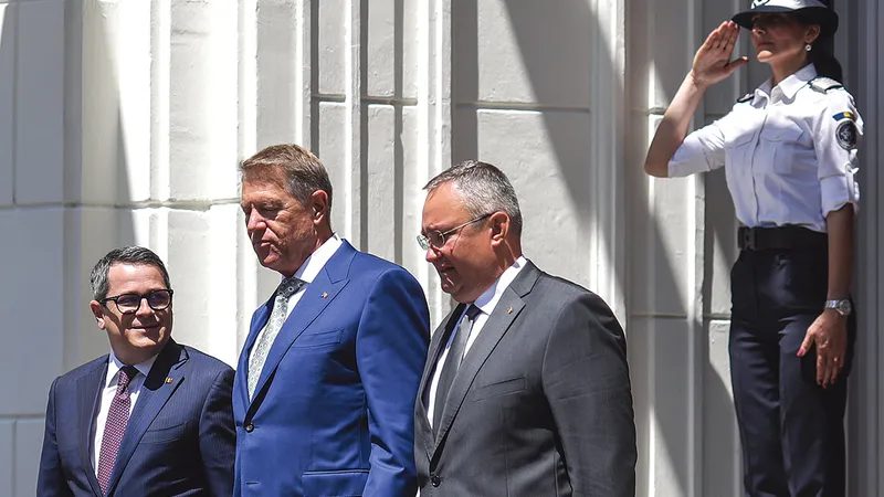Klaus Iohannis și Nicolae Ciucă la bilanțul SRI - Foto: INQUAM PHOTOS/ Octav Ganea