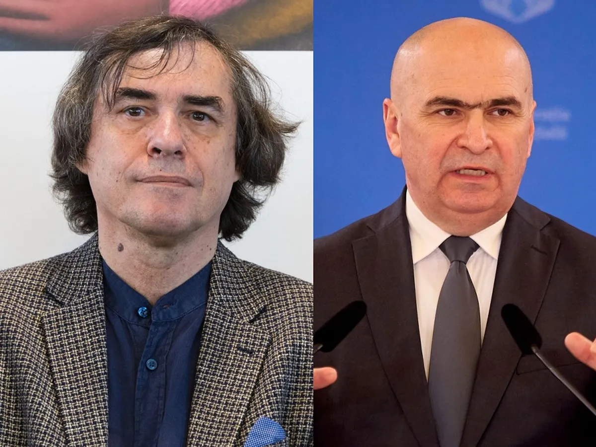 Mircea Cărtărescu, întâlnire memorabilă cu Ilie Bolojan: Are un real interes pentru artă și cultură - Foto: colaj Profimedia Images
