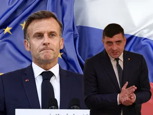 De ce Simion îl atacă pe Macron? Franța investește 13.000.000.000 € și are 1.000 soldați în România - Foto: Profimedai images