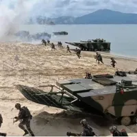 VIDEO China se antrenează pentru un „Pearl Harbor” pe ținte navale în deșertul Takmalakan/foto: xinhua