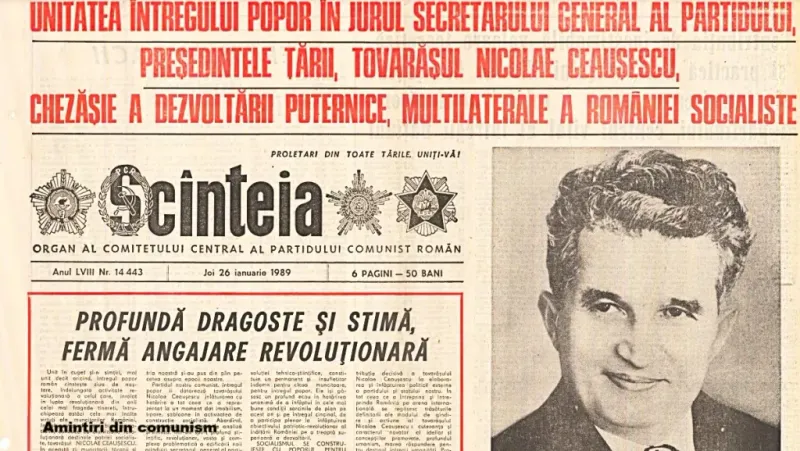 Ca la orice dictator care se respectă, 26 ianuarie, ziua de naștere a lui Nicolae Ceaușescu era &bdquo;sărbătoare națională&rdquo; - Foto: amintiridincomunism.wordpress.com