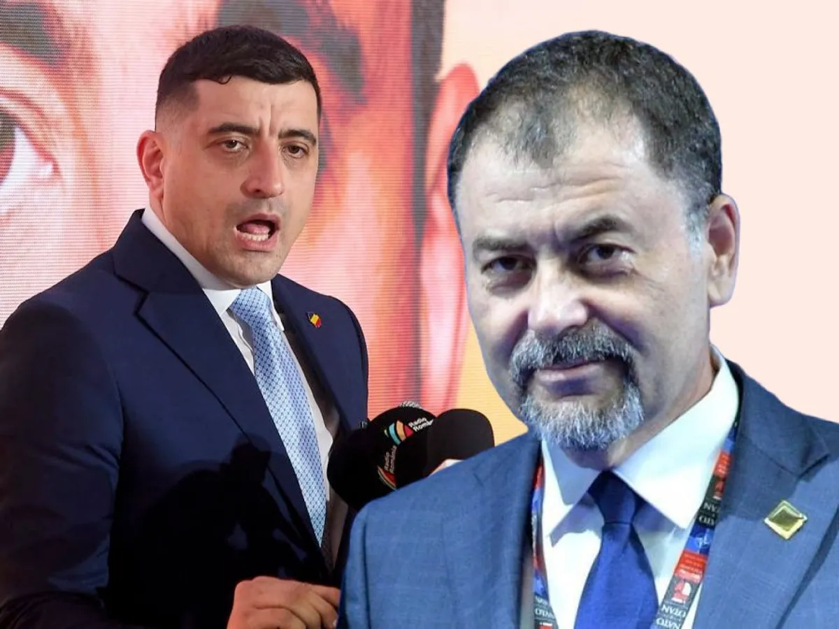 Anatol Şalaru, fost ministru în Republica Moldova, şi George Simion, preşedinte filorus de partid din România - Foto: montaj, Profimedia