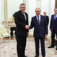 Slovacia și-a asigurat aprovizionarea cu gaz din Rusia în vizita de luna trecută cu Vladimir PutinFoto: AFP