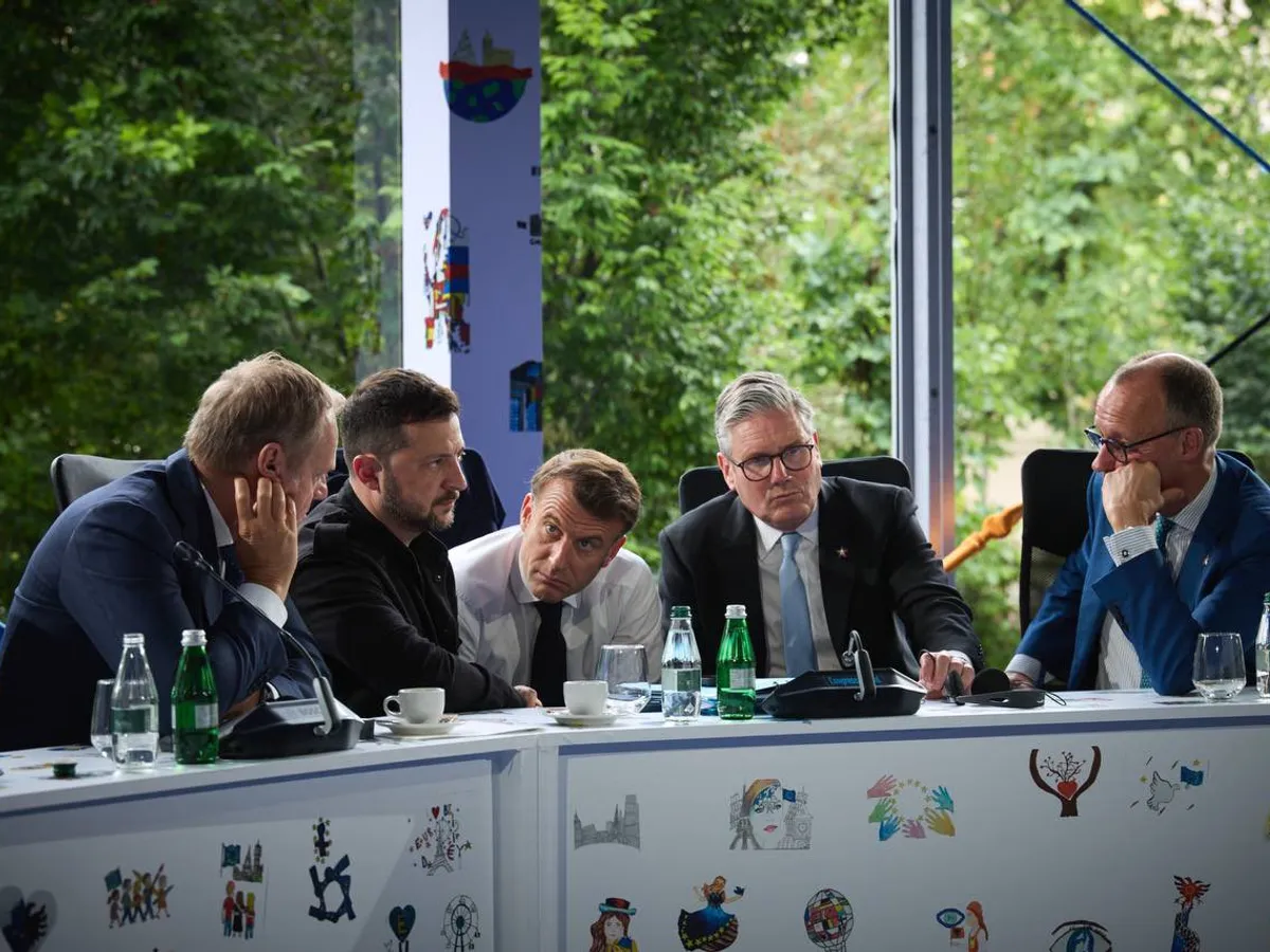 S-a format „Triunghul Alianței”. Macron, Merz și Starmer au un plan pentru a proteja Europa de Rusia - Foto: Profimedia Images (imagine cu rol ilustrativ)