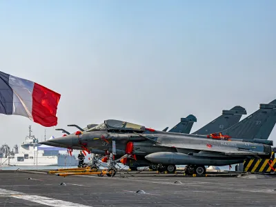 Franța se antrenează cu avioane nucleare Rafale pentru un conflict pe scară largă cu Rusia - Foto: profimedia Images (imagine cu rol ilustrativ)
